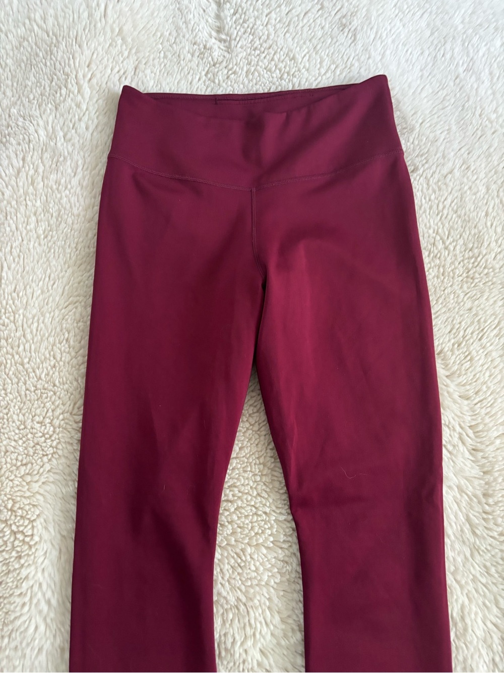 Nike Dri-Fit Burgundy High Rise Full Length Leggings - Picture 3 of 6